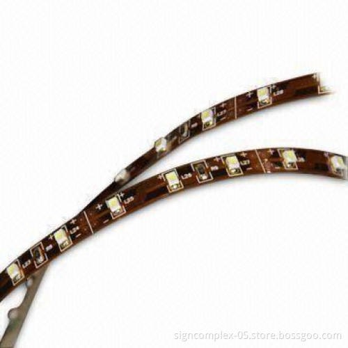 Flexible LED Strip with Long Lifespan, Low Power Consumption, 12V DC Voltage and 300pcs Quantity
